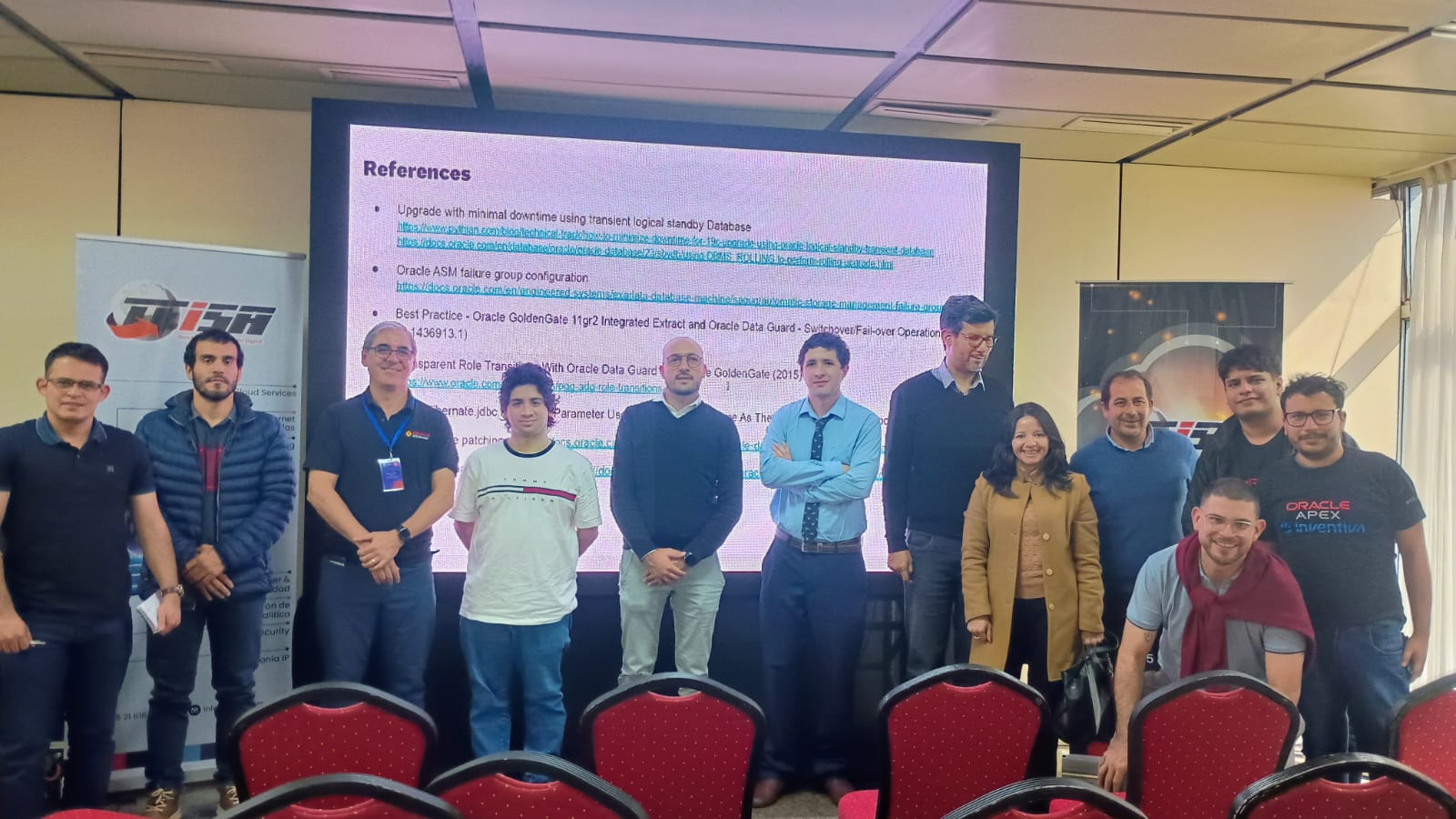 Equipo de Coyhue en una capacitación técnica